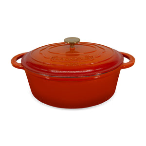 Olla ovalada Ø34 cm 7 Lts Topaze Orange