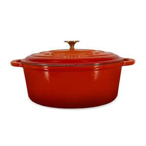 Olla ovalada Ø34 cm 7 Lts Topaze Orange