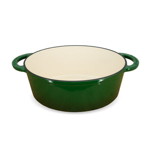 Olla ovalada Ø34 cm 7 Lts Vert Émeraude
