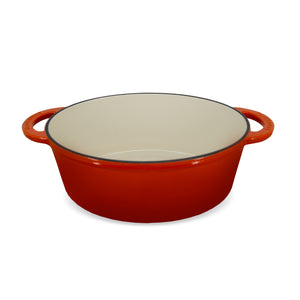 Olla ovalada Ø34 cm 7 Lts Topaze Orange