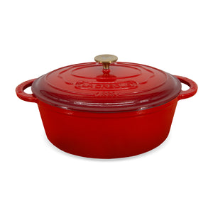 Olla ovalada Ø34 cm 7 Lts Rouge Rubis