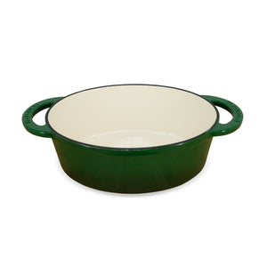 Olla ovalada Ø29 cm 4 Lts Vert Émeraude
