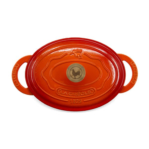 Olla ovalada Ø29 cm 4 Lts Topaze Orange
