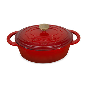 Olla ovalada Ø29 cm 4 Lts Rouge Rubis
