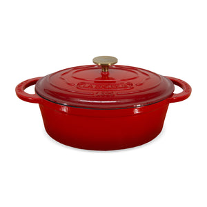 Olla ovalada Ø29 cm 4 Lts Rouge Rubis