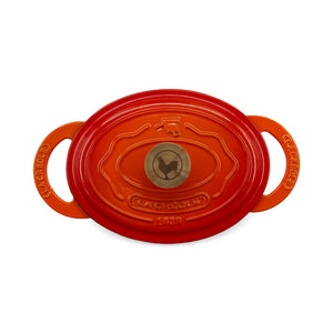 Olla ovalada Ø24 cm 2 Lt Topaze Orange