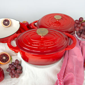Olla ovalada Ø24 cm 2 Lt Rouge Rubis