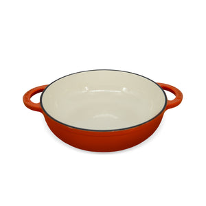 Olla perfil bajo Ø30cm Topaze Orange