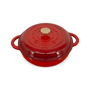 Olla perfil bajo Ø30cm Rouge Rubis