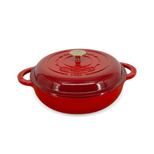Olla perfil bajo Ø30cm Rouge Rubis