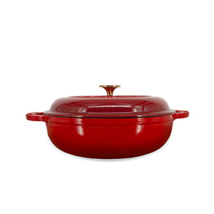 Olla perfil bajo Ø30cm Rouge Rubis