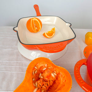 Sartén Grill 26 x 26cm Topaze Orange